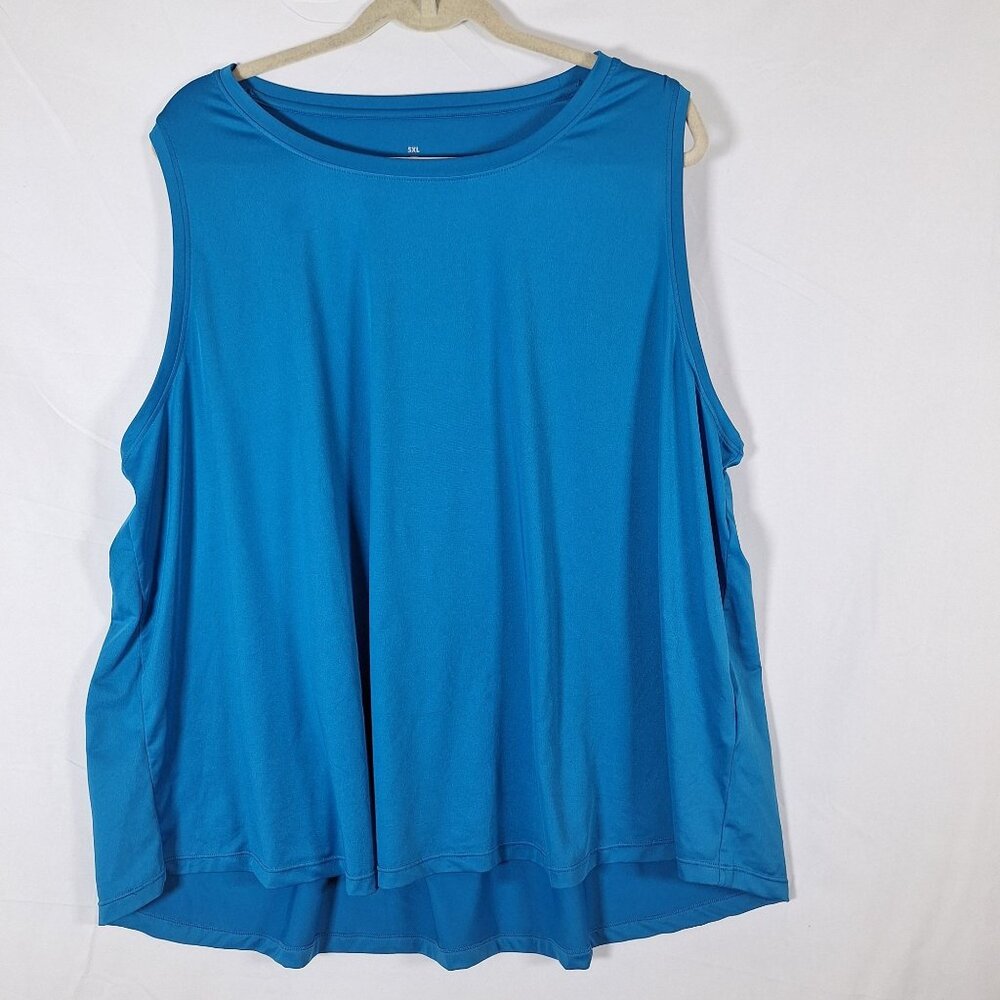 Lalagen Blue Sleeveless shirt size 5XL Plus Size